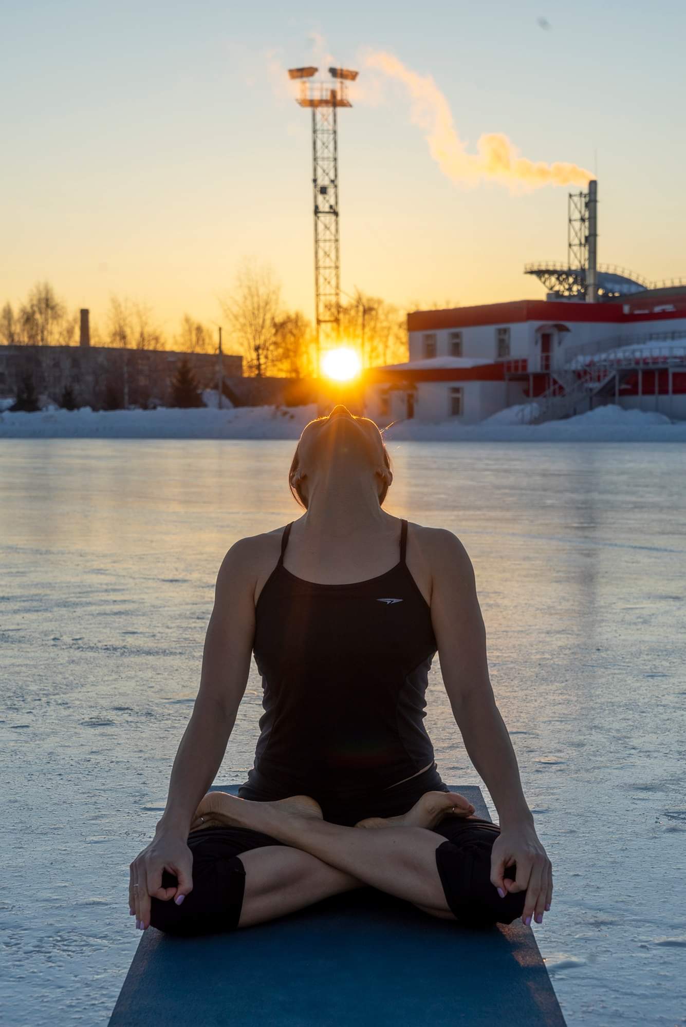 #photoart, #sport, #yoga, #winter, Schuessler Peter