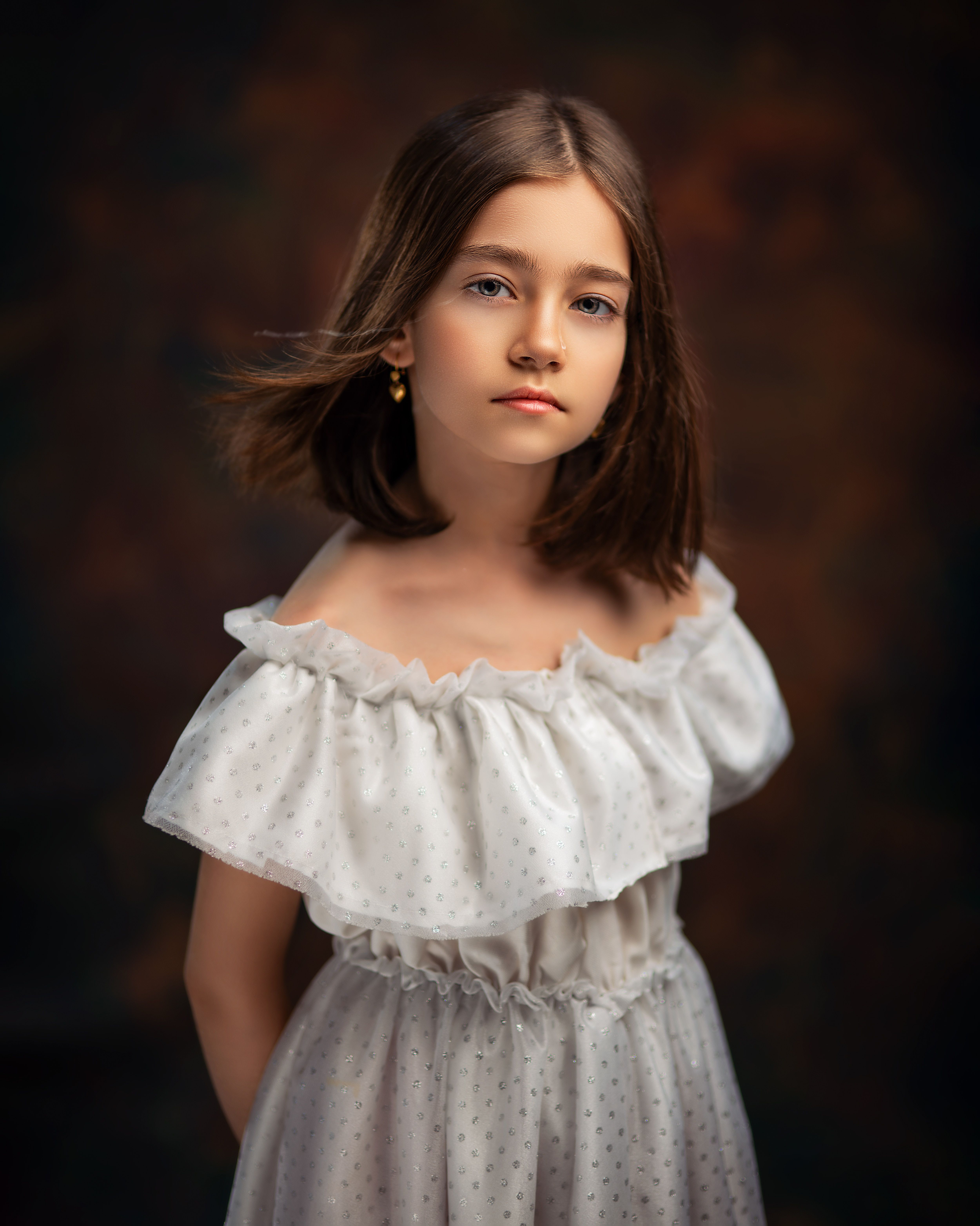 portrait, fine art, girl, child, Mehdi Taghavi