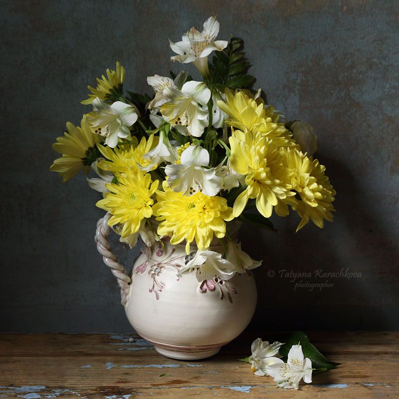 натюрморт, цветы, букет, Tatyana Karachkova