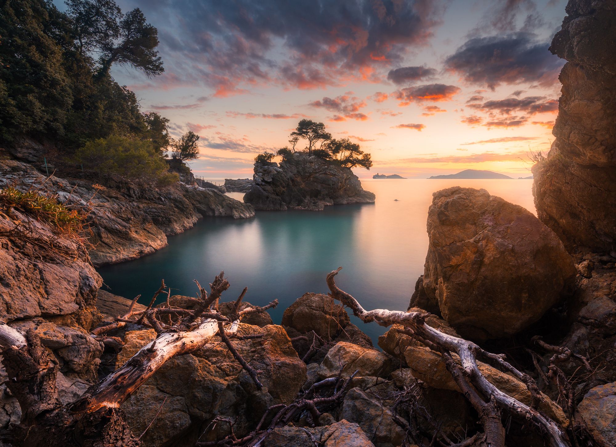 #Landscape #seascape #longexpo #sunset #italy, Stefano Balma