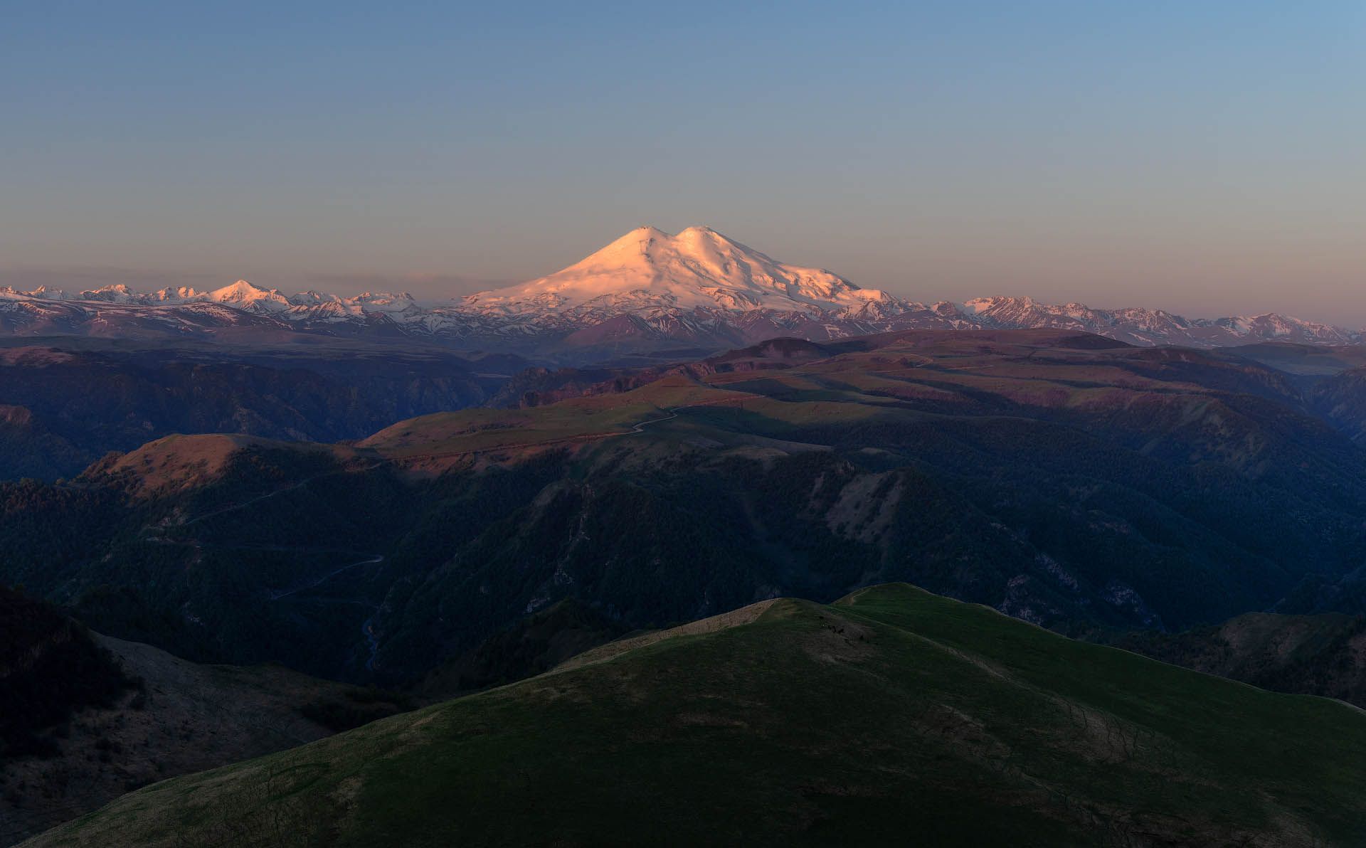 Кабардино Балкария рассвет