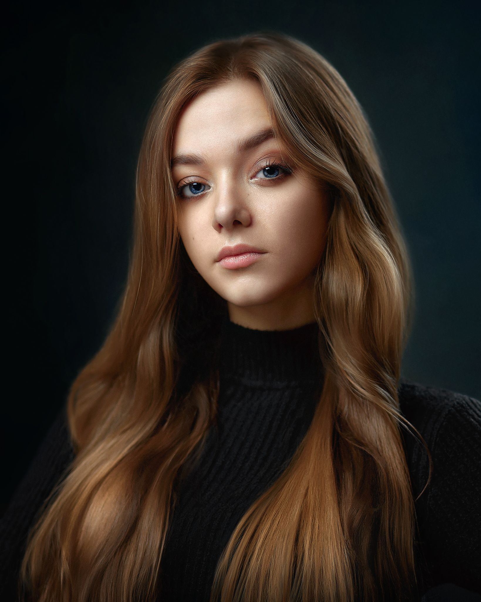 portrait, art, genre, girl, woman, retouch, beautiful, canon, 85mm, Иван Ковалёв