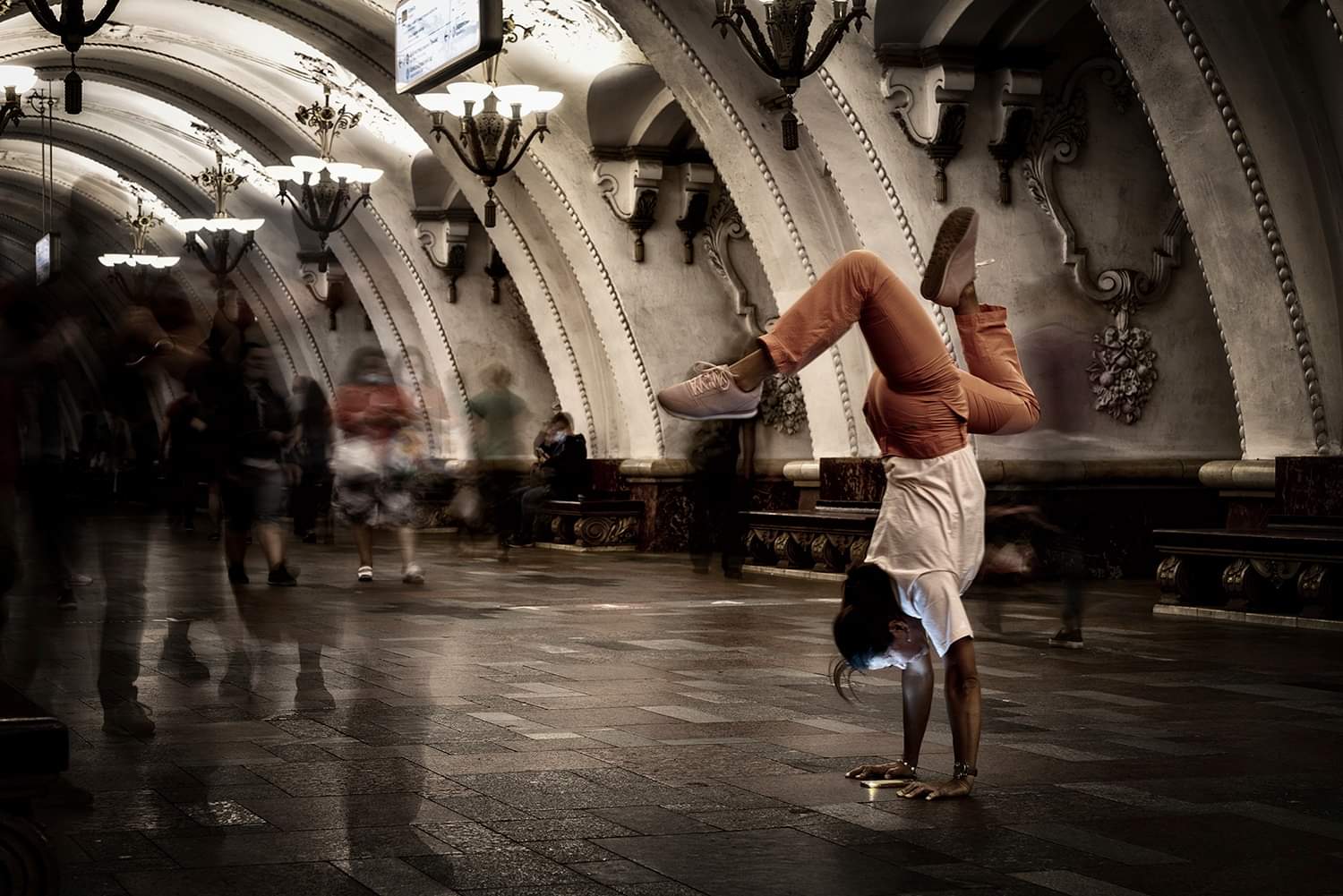 #photoart, #photowork, #yoga, #streetart, Schuessler Peter