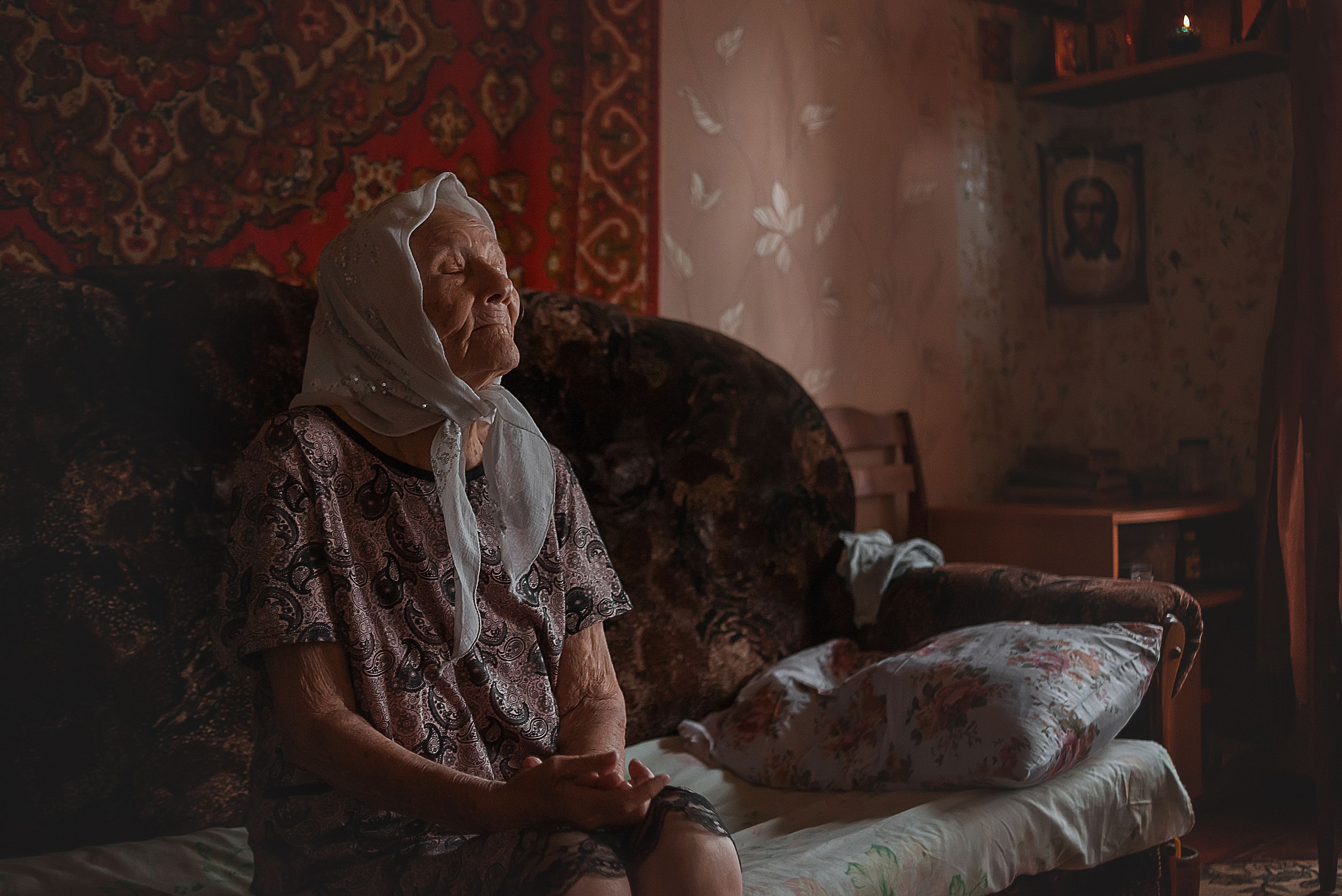Женщина, пожилая, бабушка, Лариса Фомина