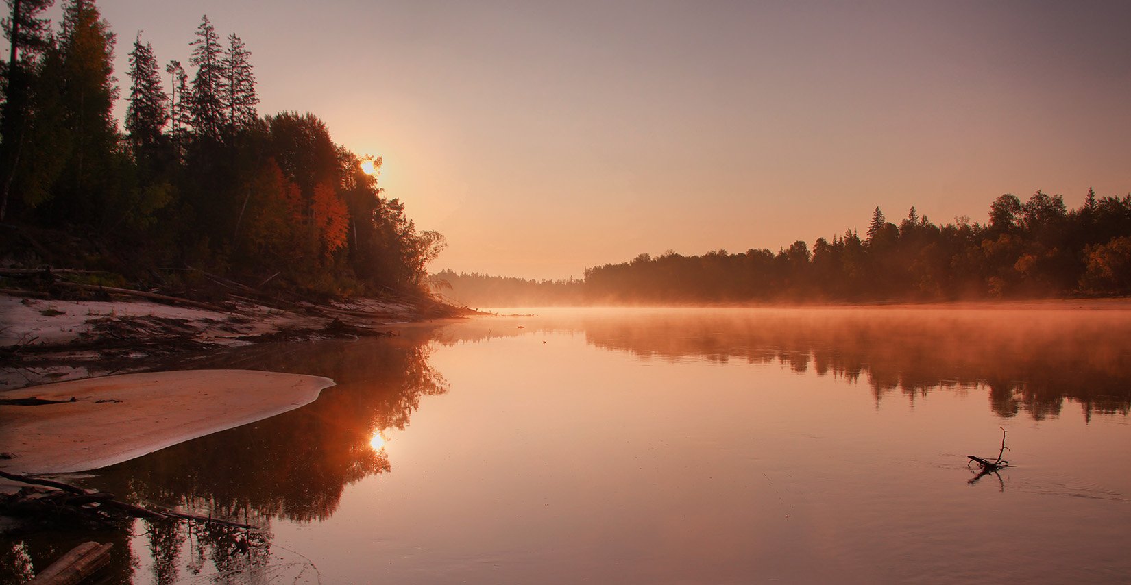 река большой юган,югра,дом восходящего солнца, Борис Полозков