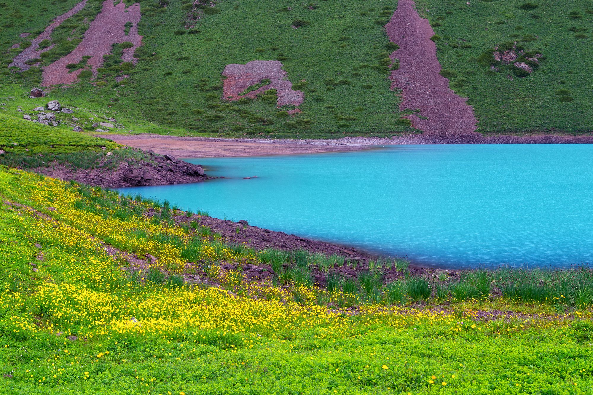 кыргызстан,горы, озеро кель-тор, Элина Магалимова