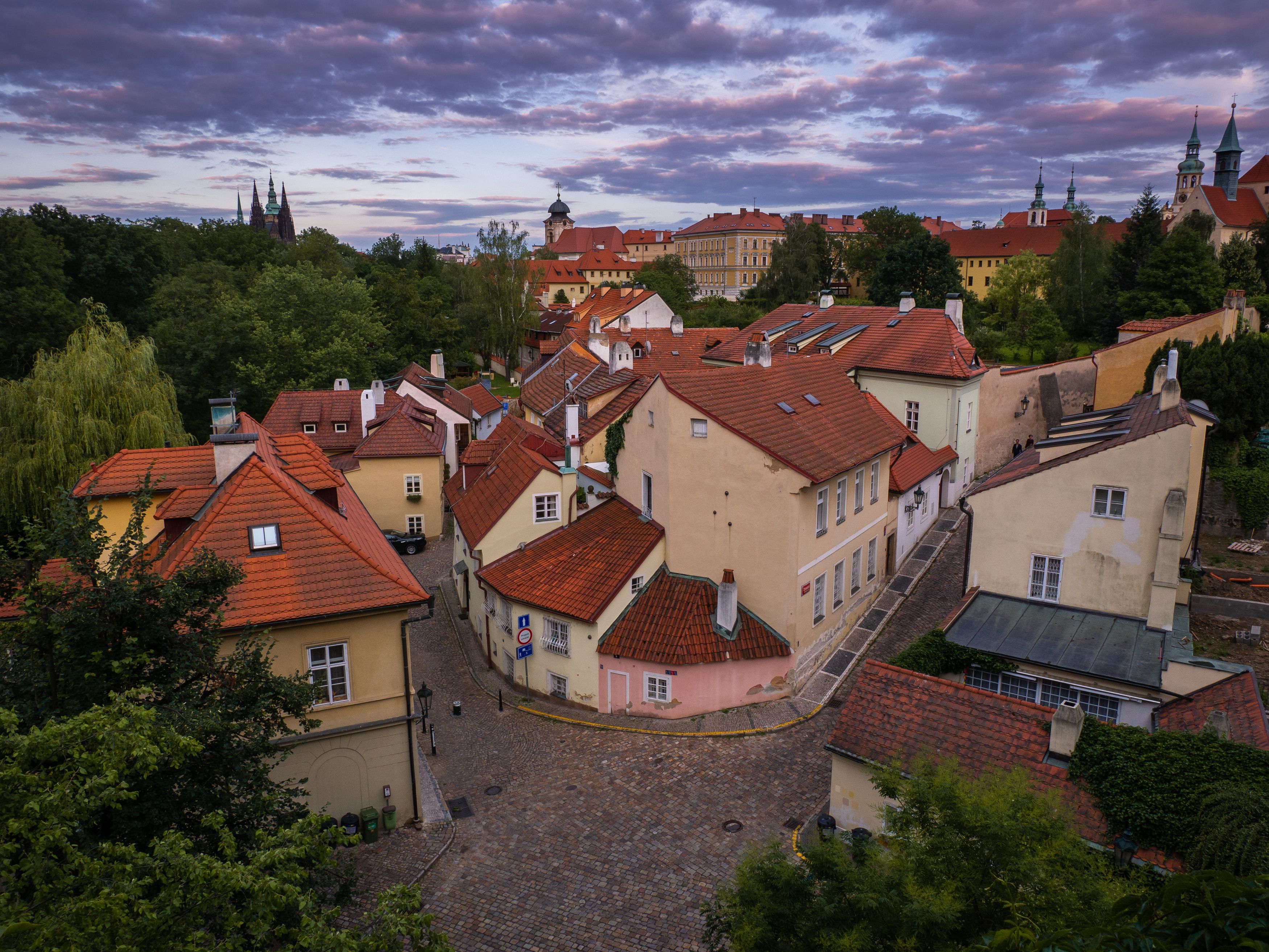 historic,prague,czechia,old city,prague castle,city,architecture,sunset, Slavomír Gajdoš