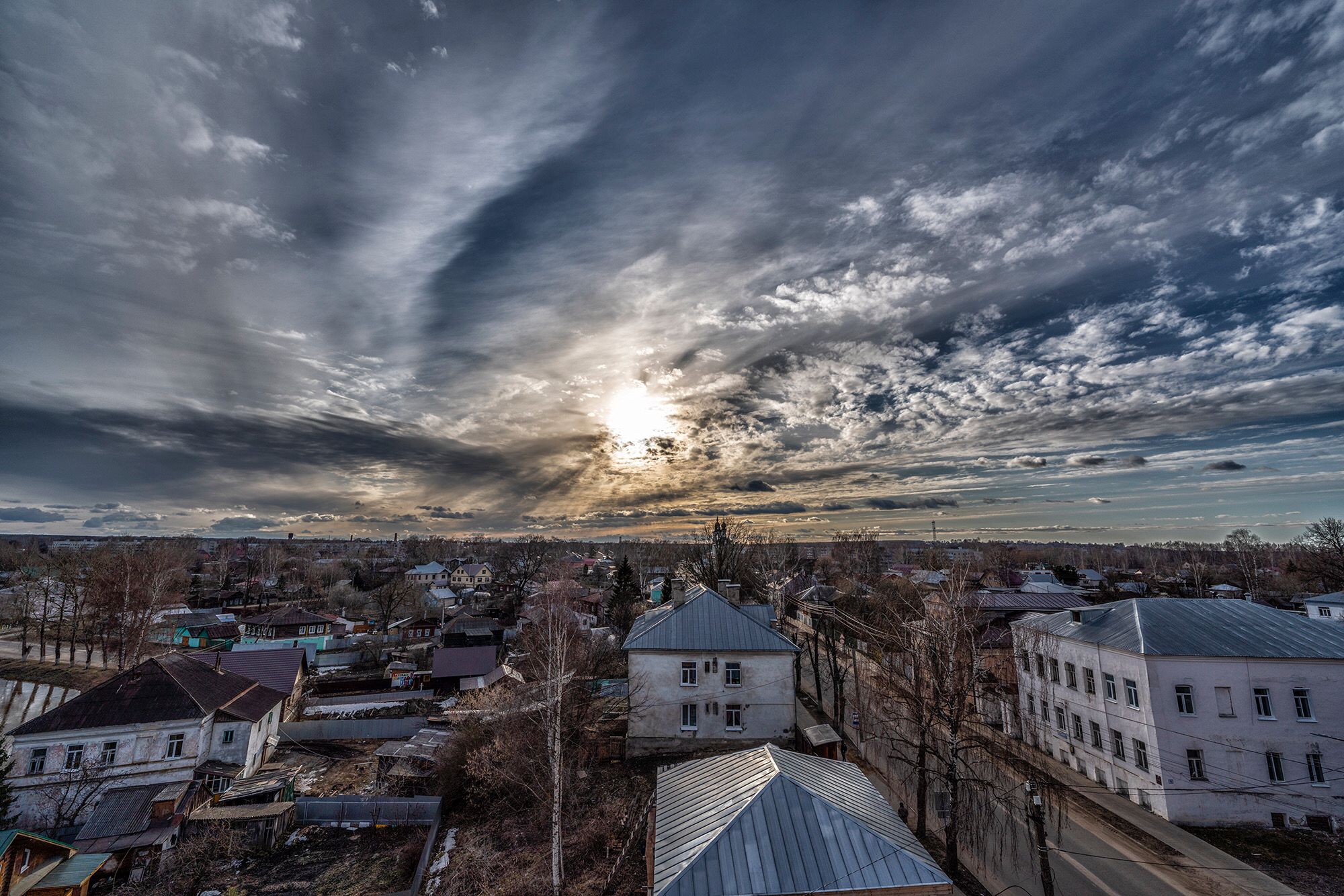 #sanset, #photoart, #church, #Nerekhta, Schuessler Peter