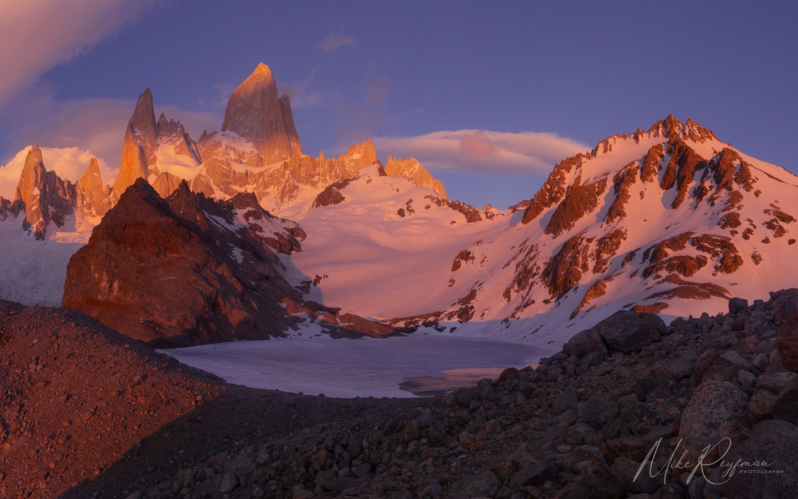 #laguna_de_los_tres  #fitzroy_massif #los_glacieres #patagonia #argentina, Майк Рейфман