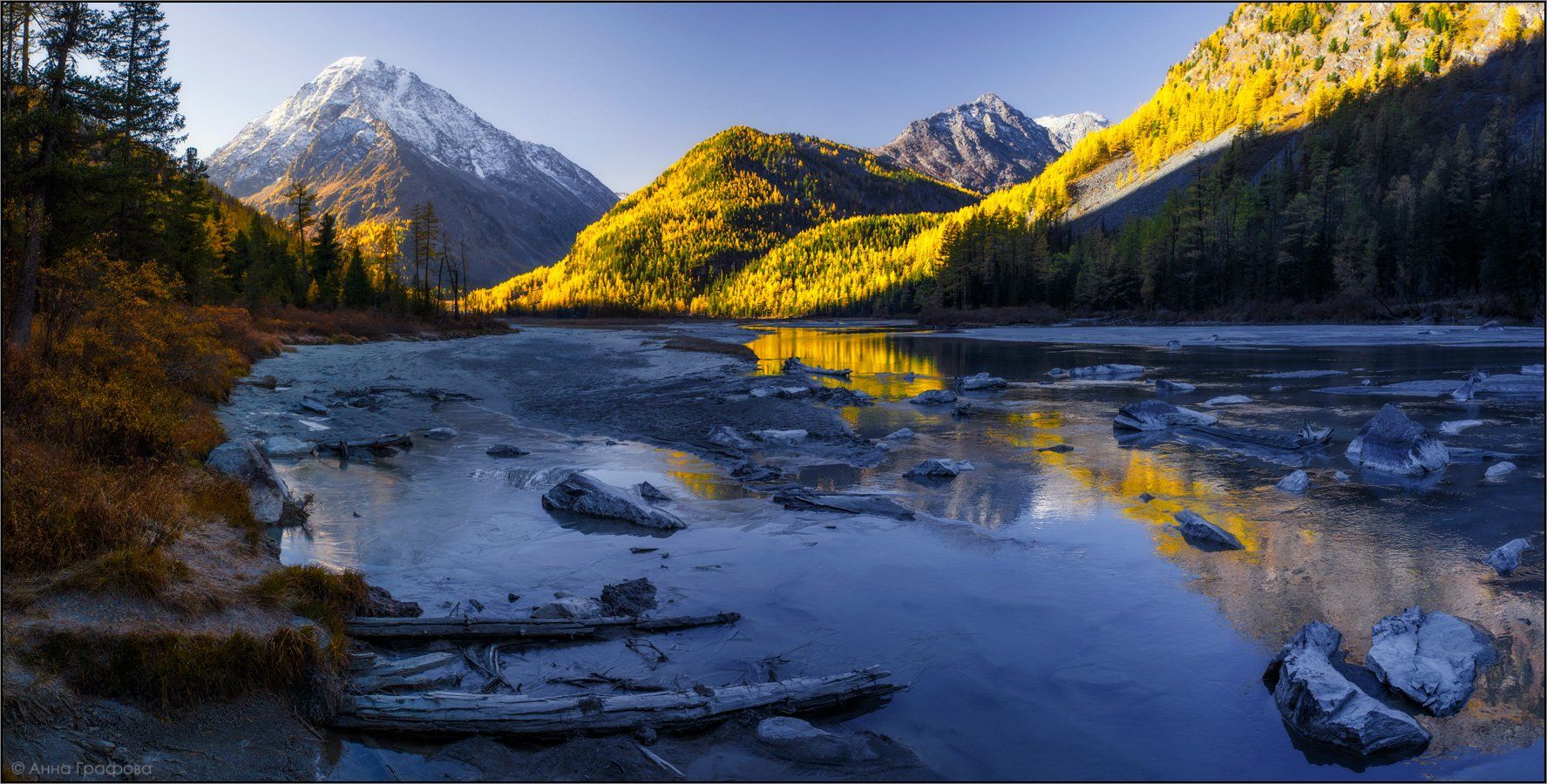 Алтай, Аня графова, Горный алтай, Горы, Катунский хребет, Кучерла, Осень, Аня Графова