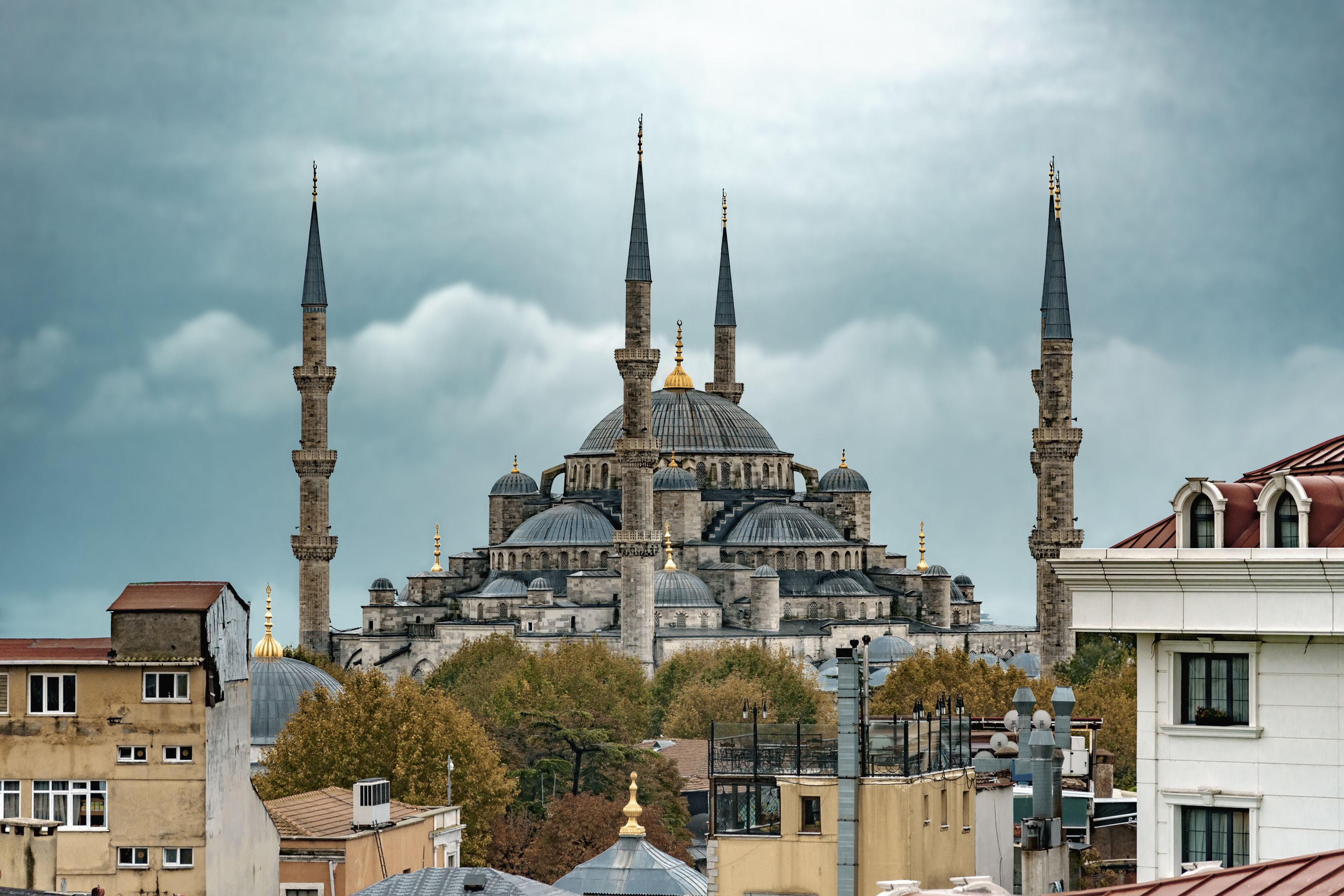 Голубая мечеть, Султанахмет, Стамбул, Турция, мусульманский, достопримечательность, экскурсия, туризм, архитектура, турецкий, Сытилин Павел