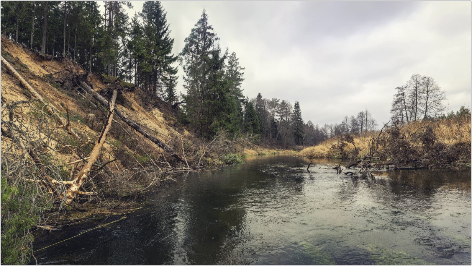 Октябрь, Река, Рыбалка, wwwarjag