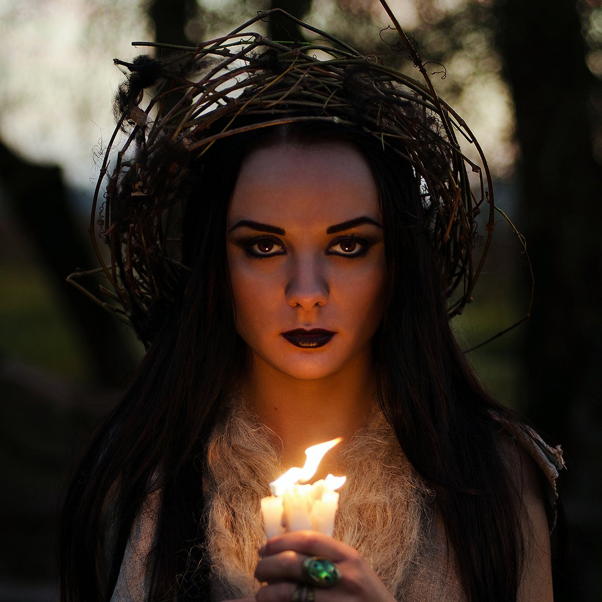 Portrait, Witch, Woman, Павел Нагорный