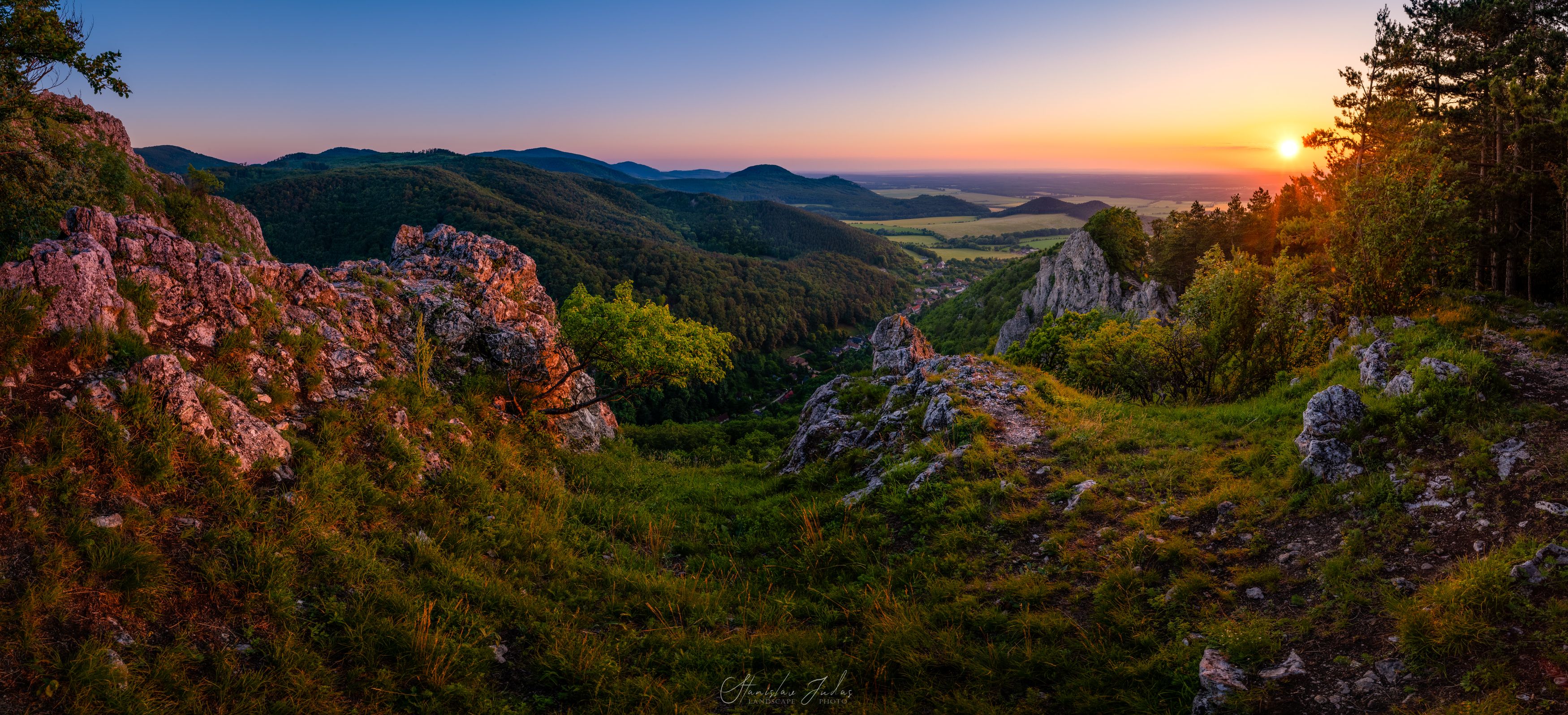 slovakia, sunset, mountains, color, Stanislav Judas