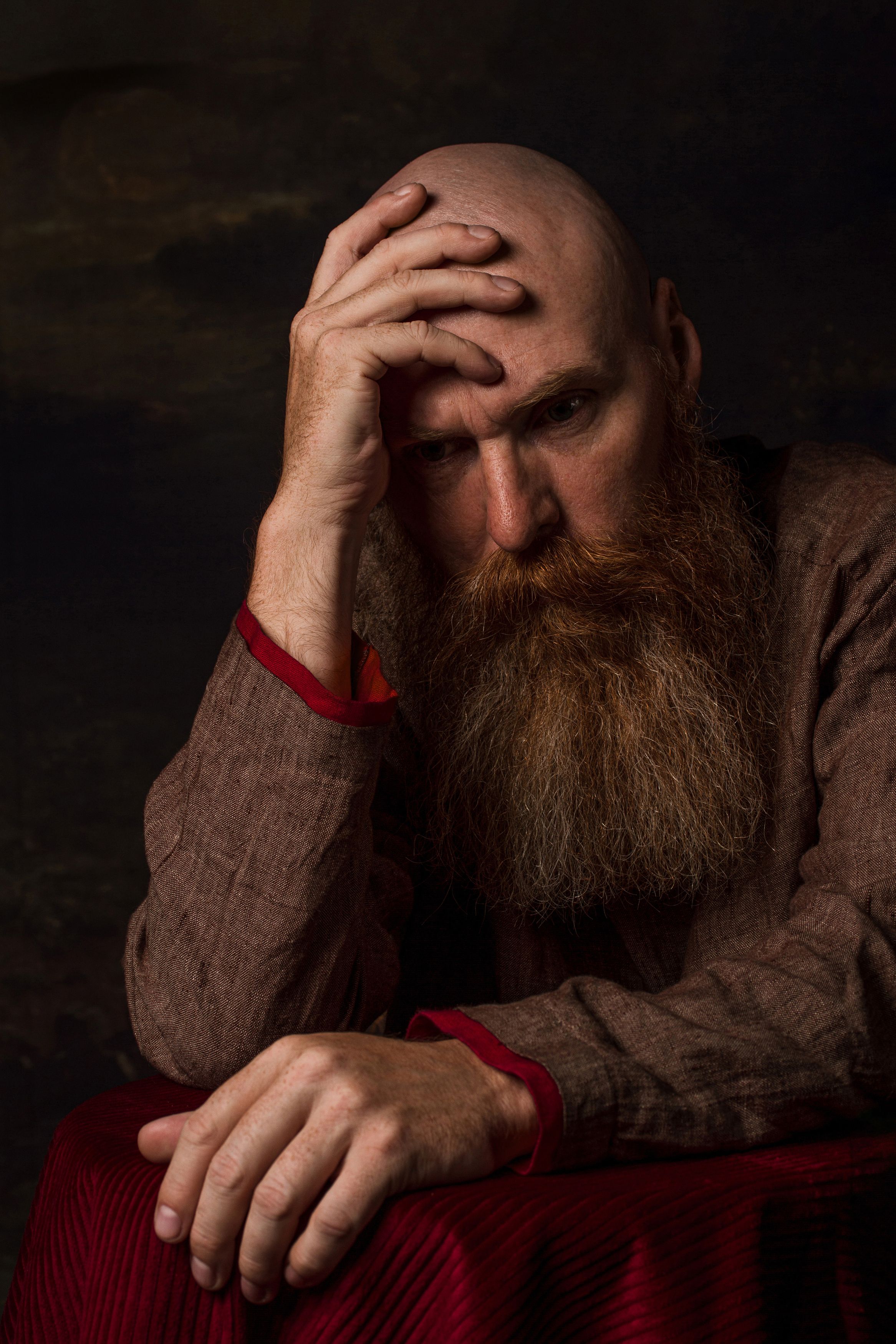 портрет мужчина старик борода, Сергей Юдин