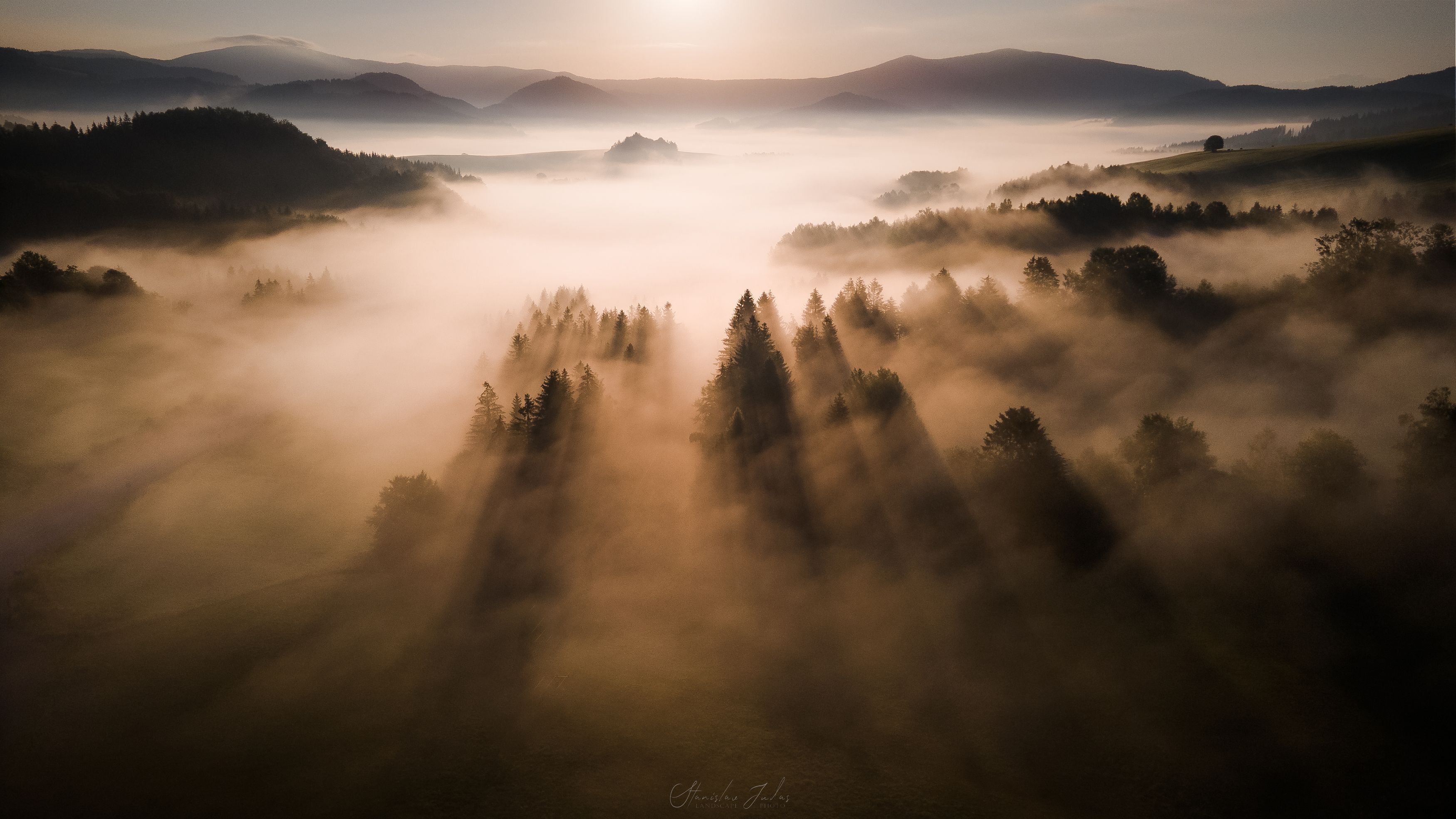 Sunrise, mala fatra, mountain, fog, nikon, Stanislav Judas