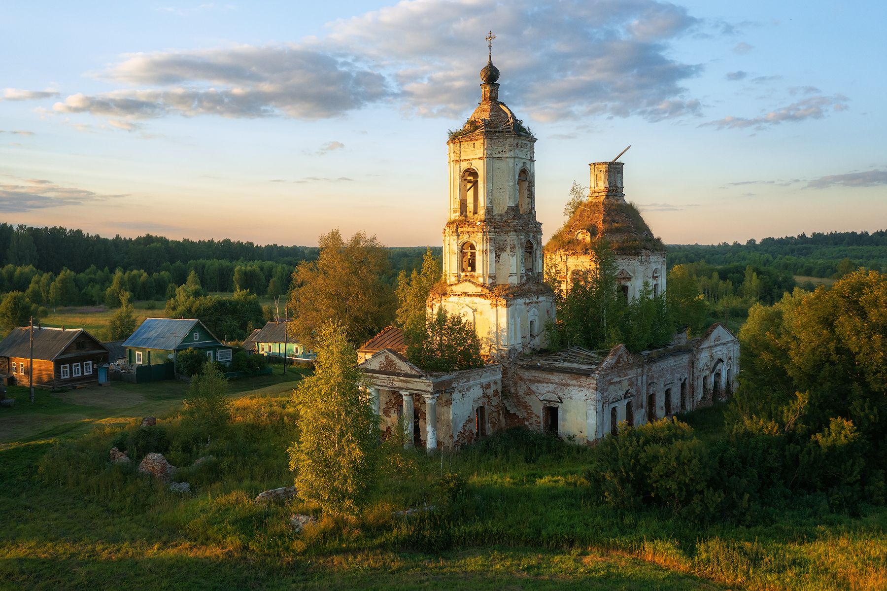 Тверская область, церковь, заброшенное, Михаил Проскалов