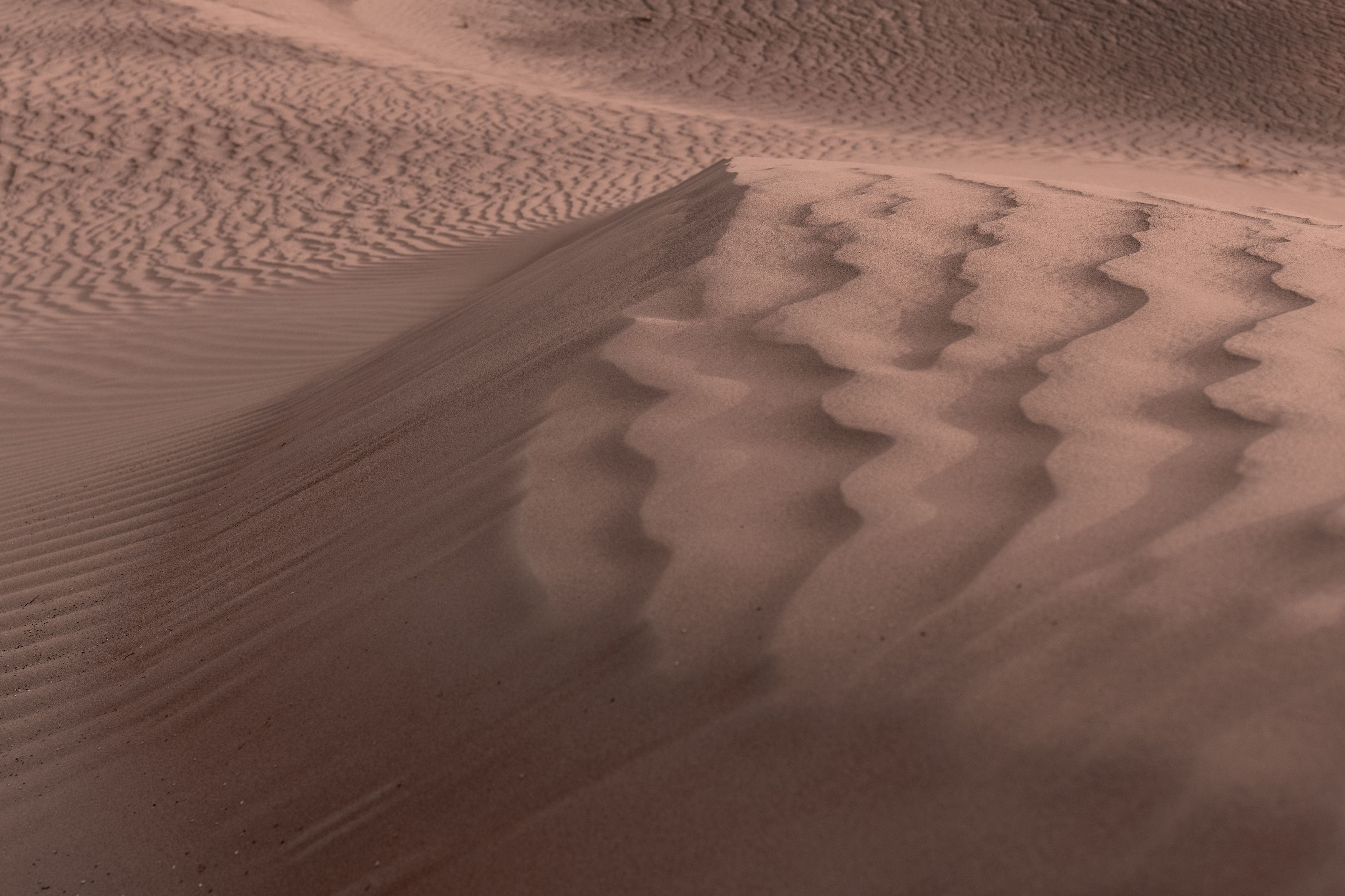 sand, dunes, sand dunes, abstract, landscape, waves, desert, Bevzenko Roman