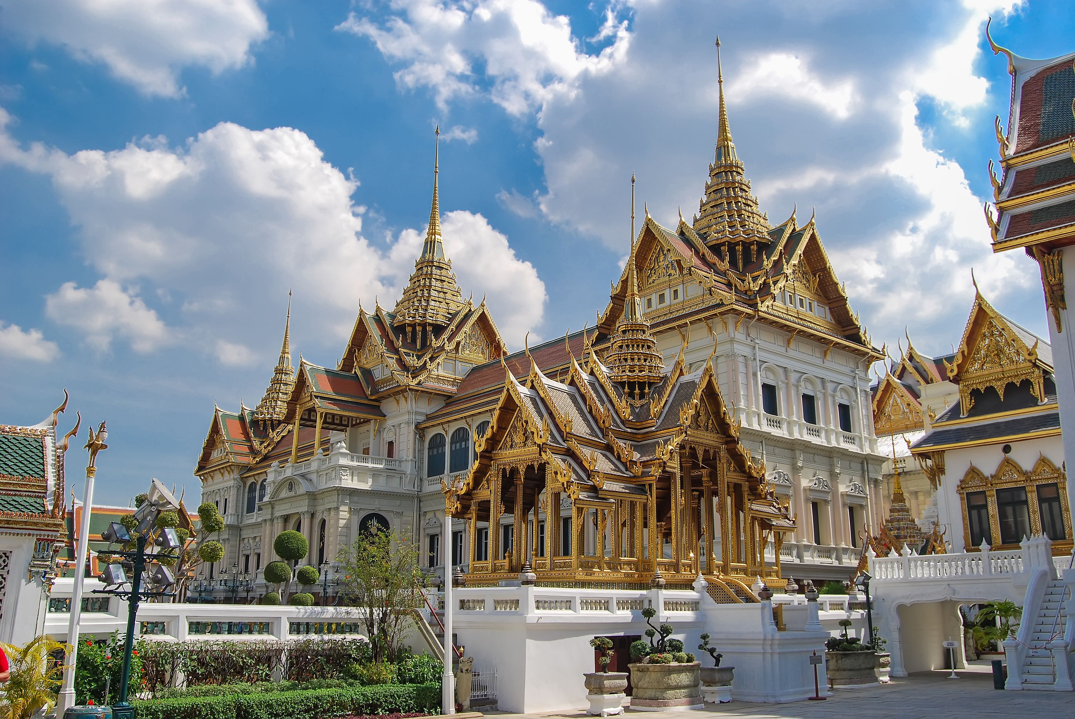 Phra Borom Maha Ratcha Wang, Grand palace, Бангкок, Тайланд, тай, Королевский дворец, архитектура, облака, величественный, столица, достопримечательность, архитектура, азия, поездка, тур, путешествие,, Сытилин Павел