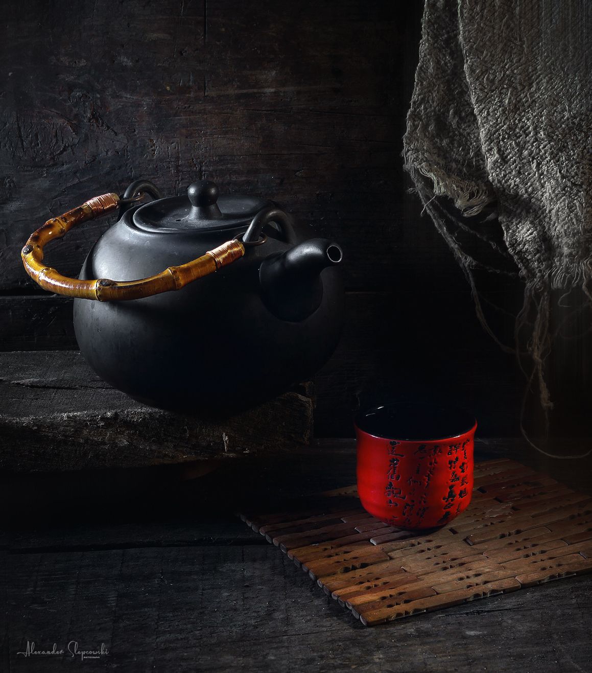 chinese teapot, Alexander Slepcowski