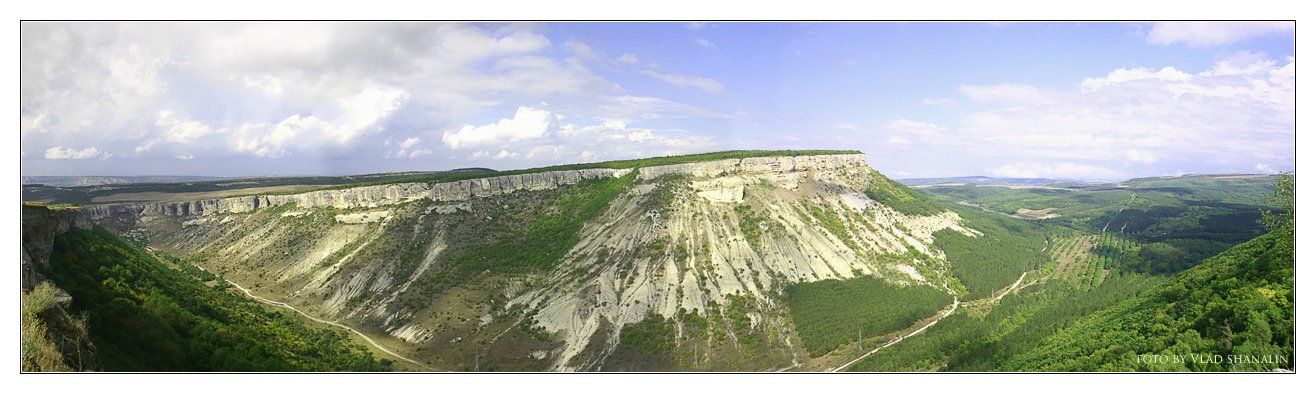крым, чуфут-кале, панорама, Vlad Shanalin