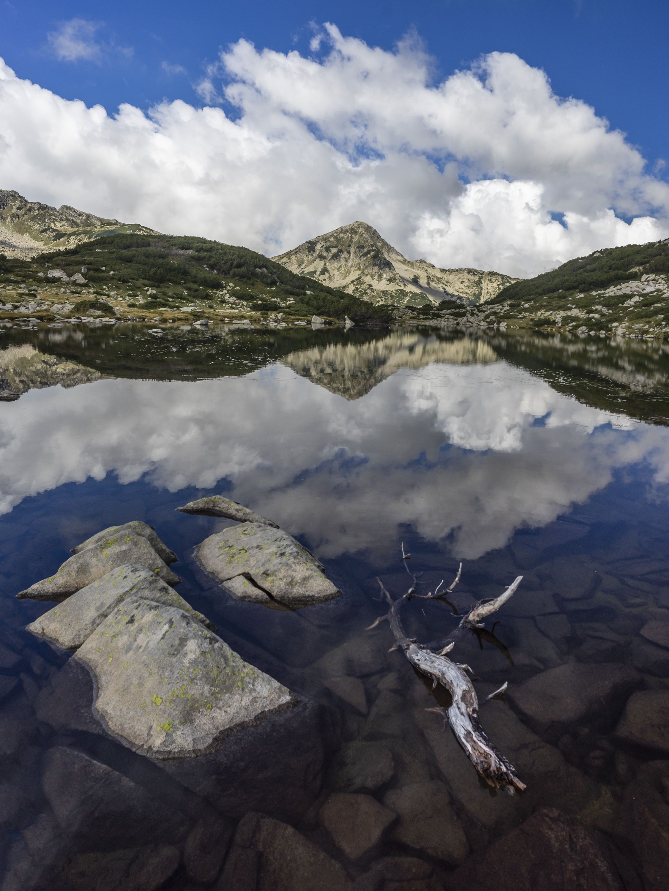 landscape nature vertical hiking lake, viktor demidov