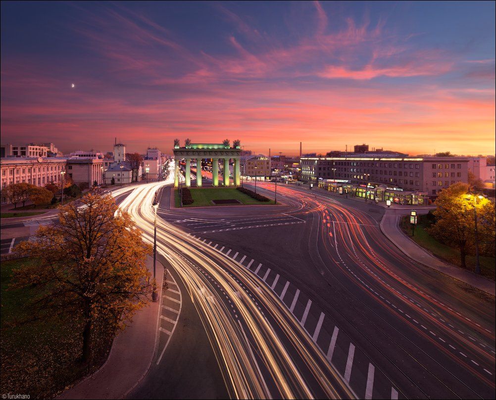 Закат, Московские ворота, Санкт-петербург, Иван Турухано