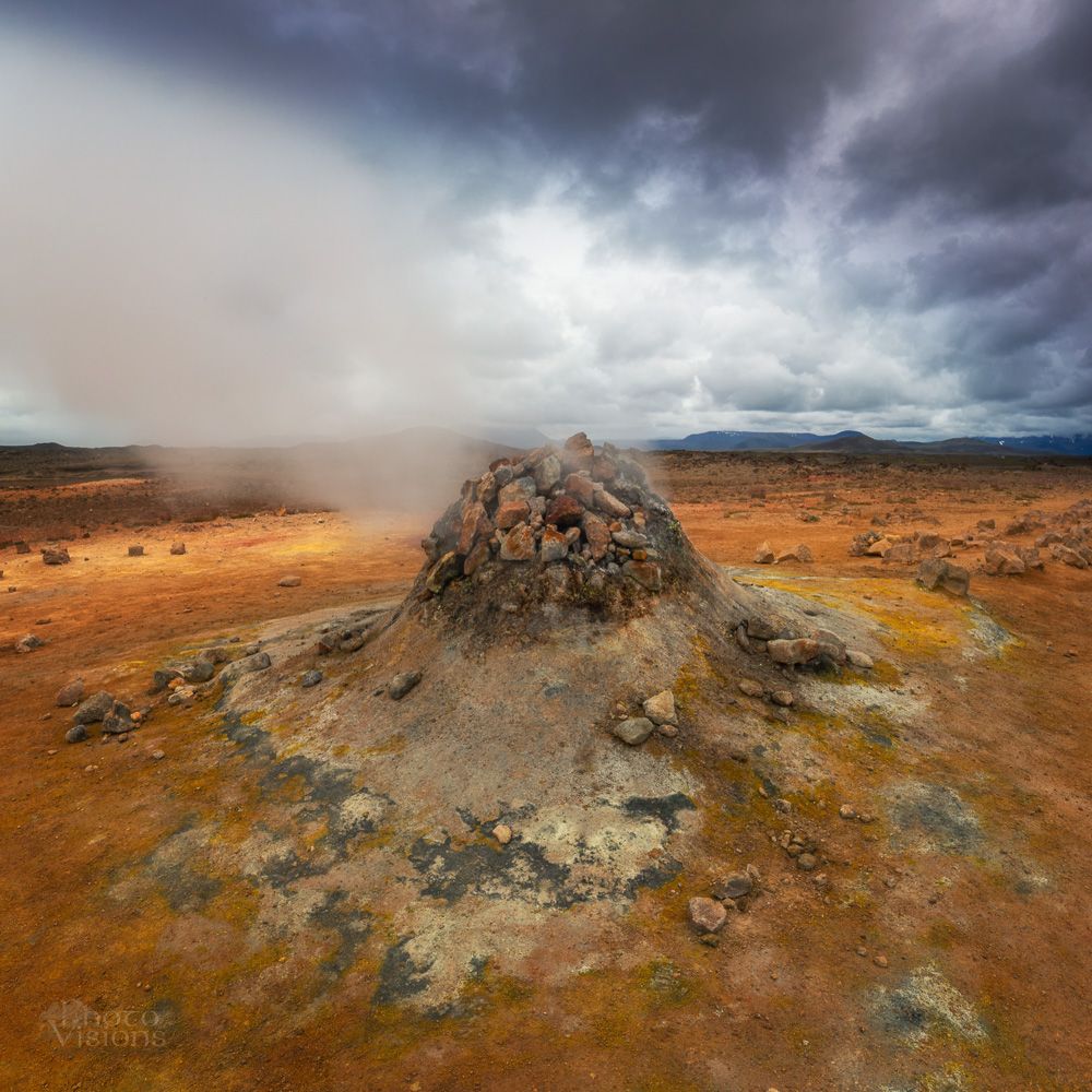 iceland,fumarole,volcano,landscape,volcanic,geothermal, Photo Visions