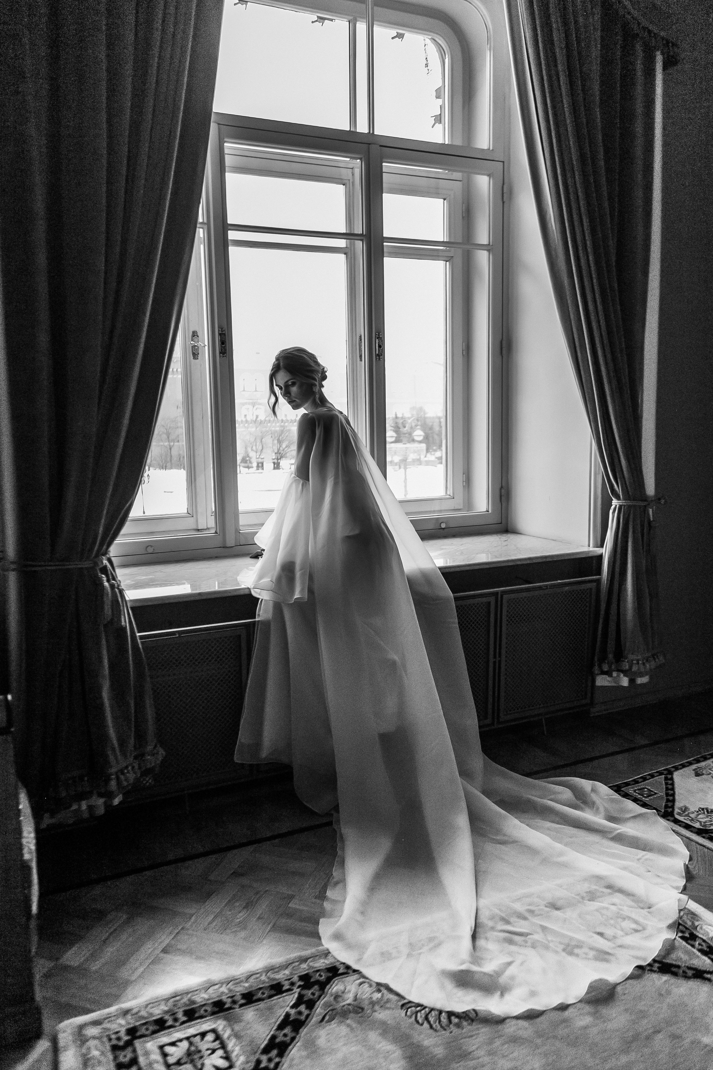 женский портрет, утро невесты, Элина Ларченкова