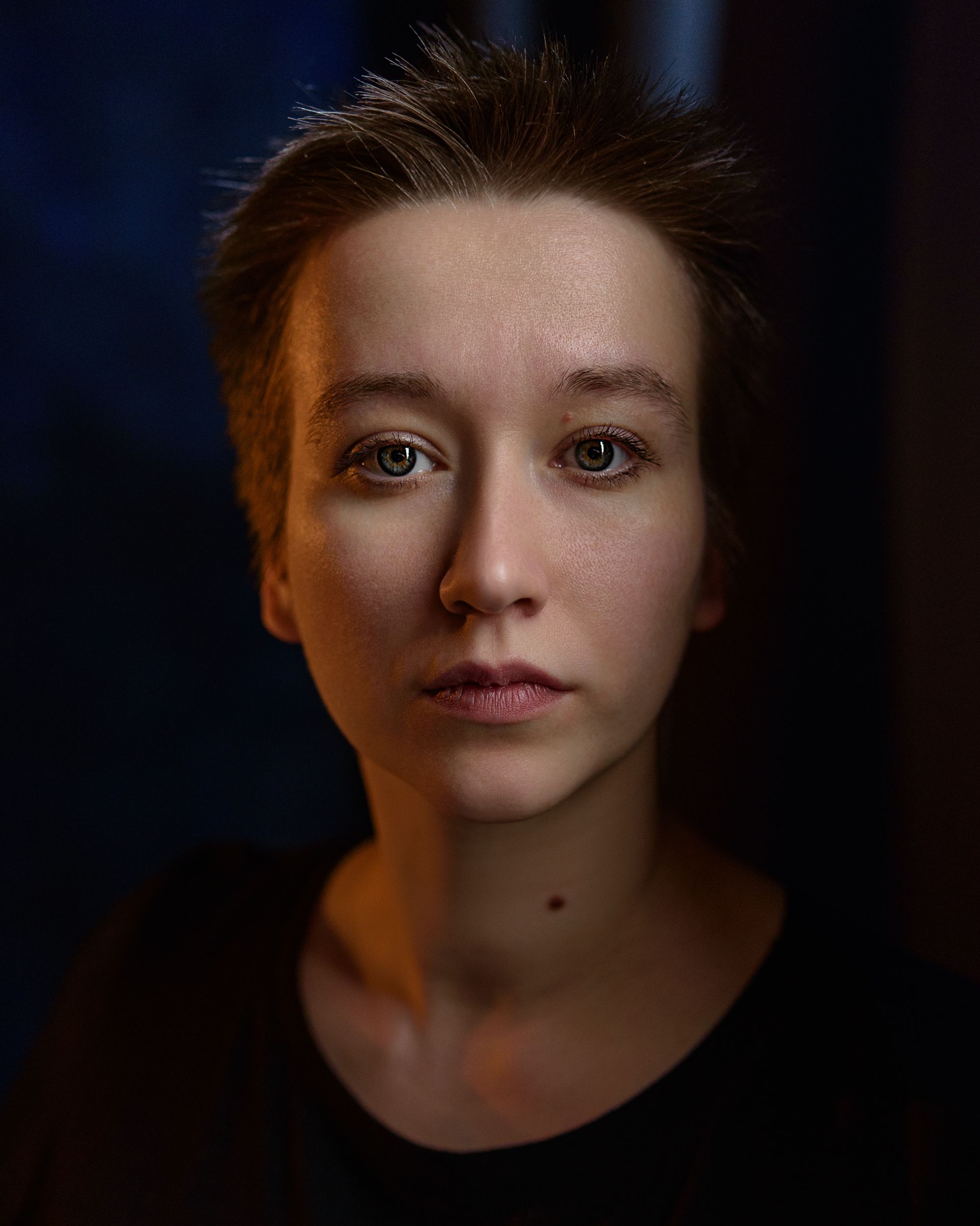портрет девушка студия свет цвет, Витковский Андрей