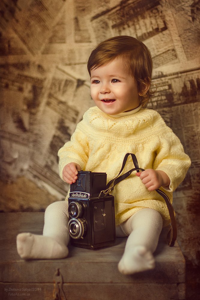 Девочка, Фотоаппарат, Желнова Галия