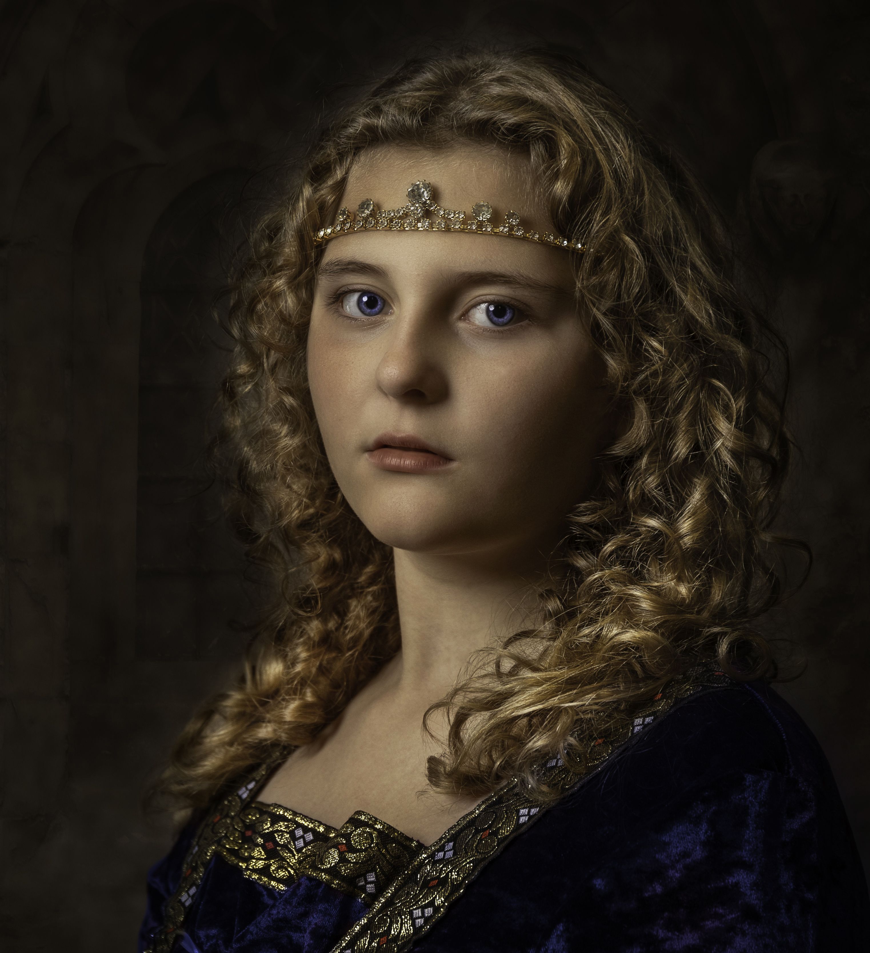 portrait of a princess. Photographer Eddie Leach