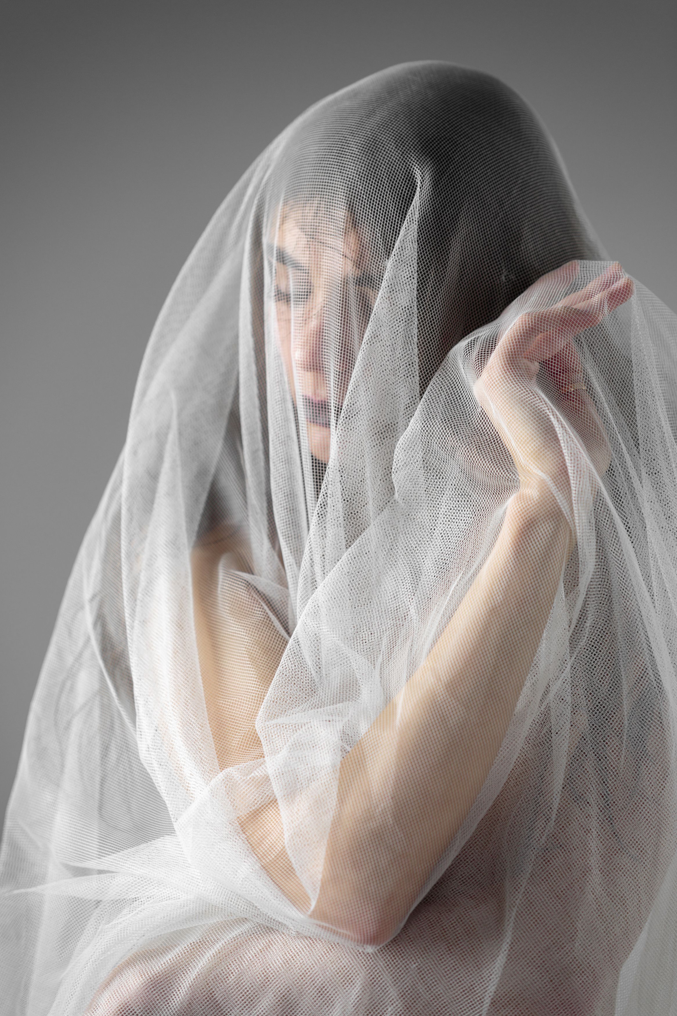 veil, women, one person, adult, beauty, young adult, studio shot, human face, portrait, religious veil, caucasian ethnicity, religion, wedding, females, one, woman, covering, bride, close-up, elegance, Pavel Rebruk