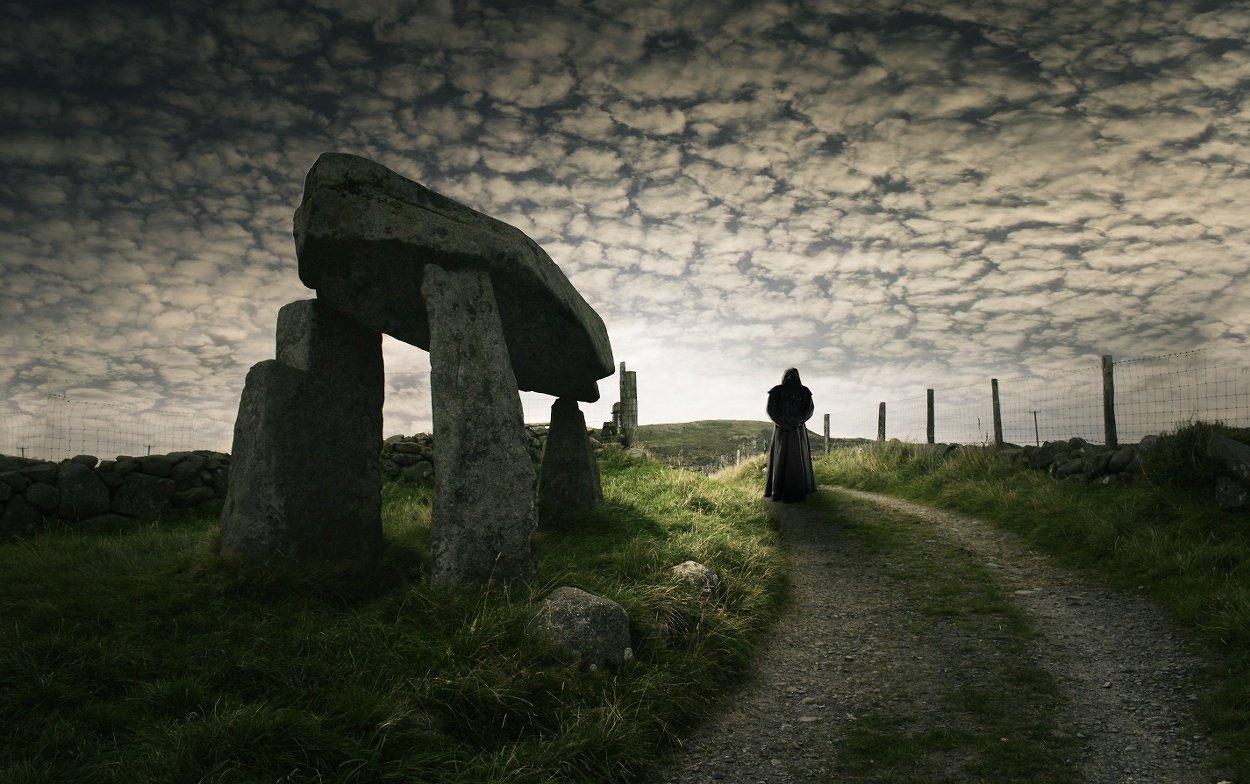Legananny dolmen, Northern Ireland, Emilis Baltrusaitis