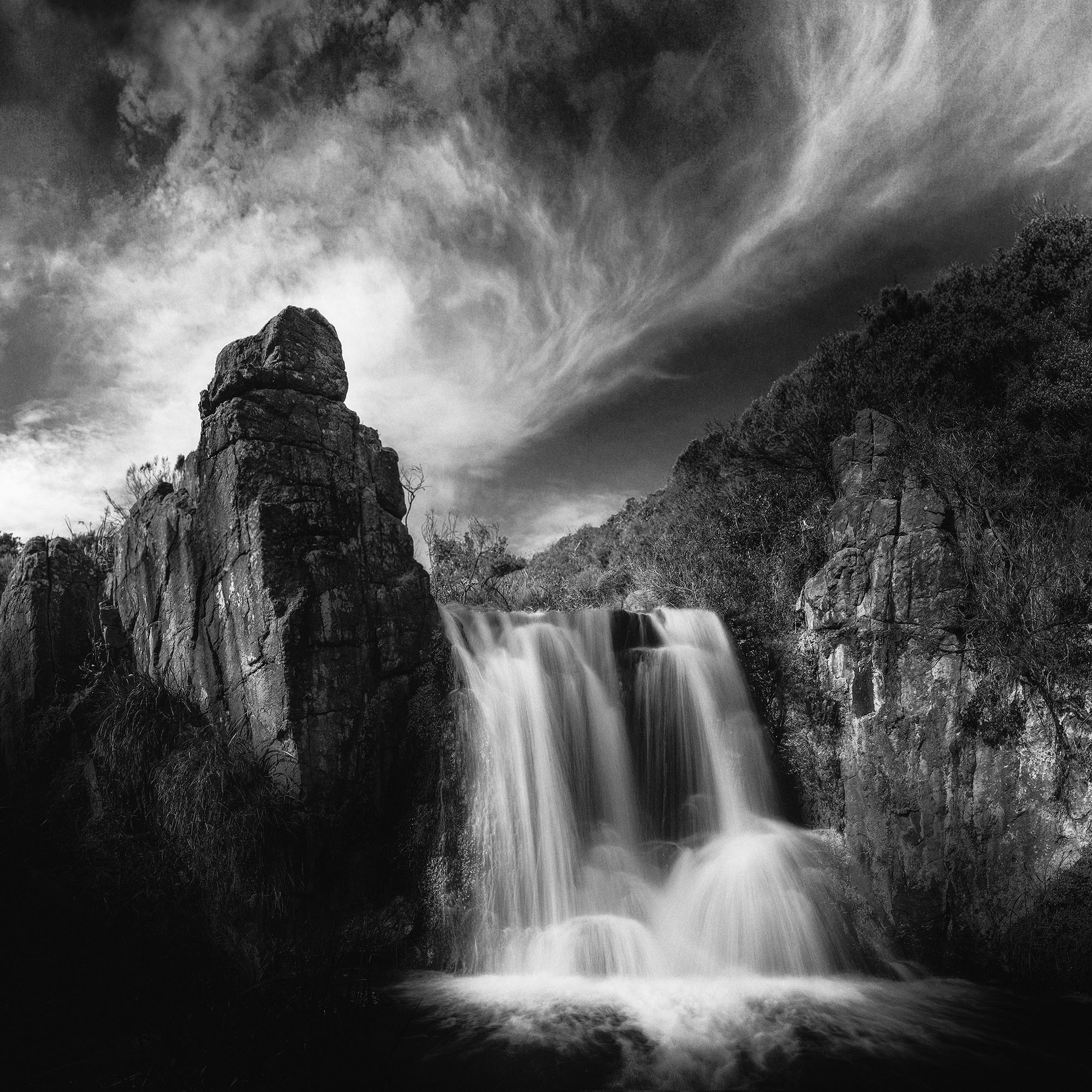 waterfall, Graham Earnshaw