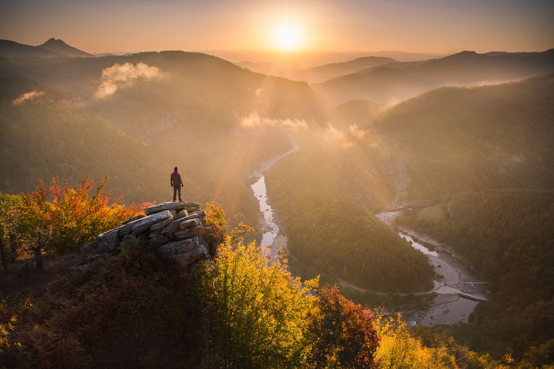 rodopi, rhodopes, mountains, autumn, bulgaria, river, Калин Панчев