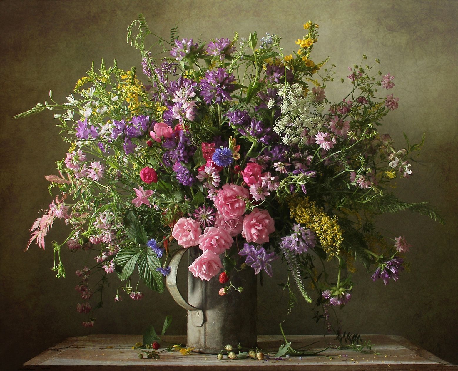 натюрморт, цветы, полевые цветы, лето, марина филатова, Марина Филатова