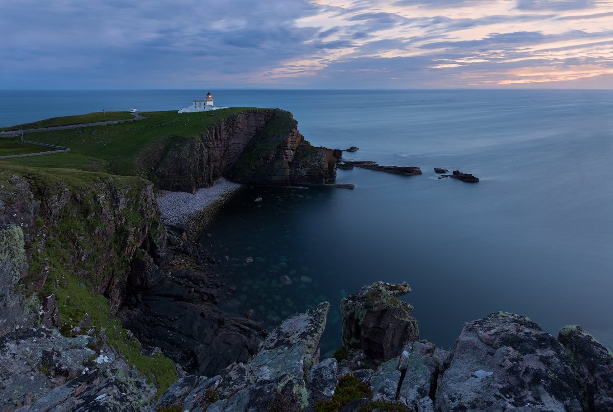 landscape, lighthouse, scotland, маяк, шотландия, Alex Darkside