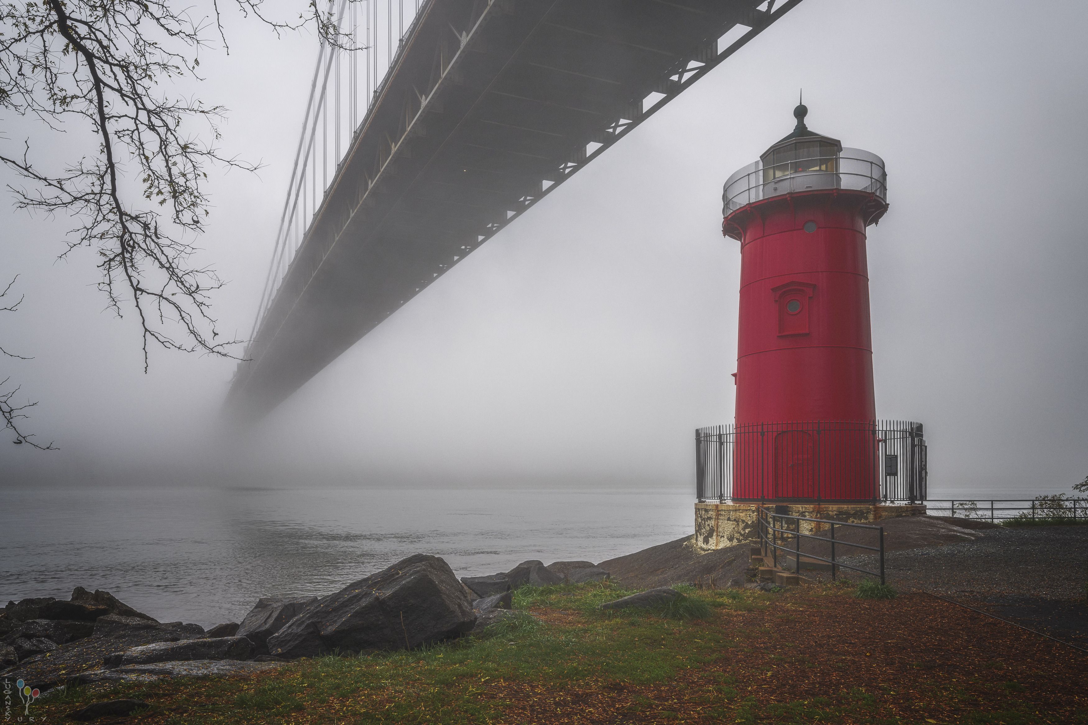 new york, hudson river, george washington bridge, Yury Lugansky