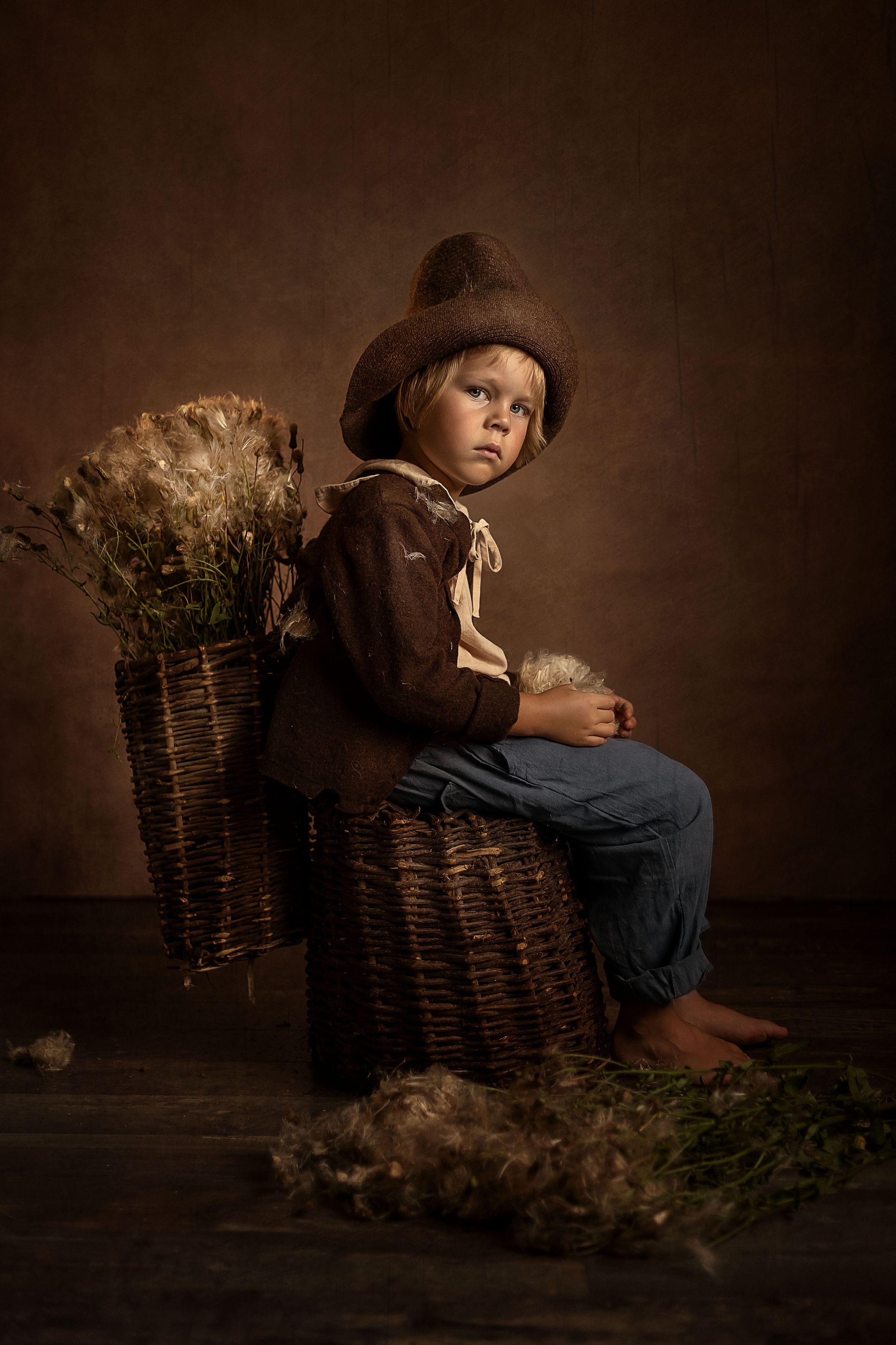 дети, детская фотография, студийная фотография, портрет, постановочная фотография, Елена Чернигина