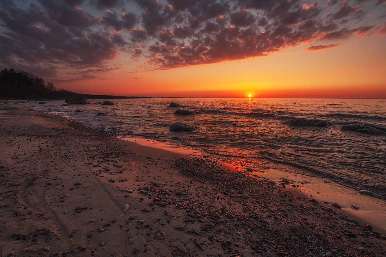 Baltic sea, Narva, Sunset, Гармония, Закат, Kljuchenkow Aleksandr