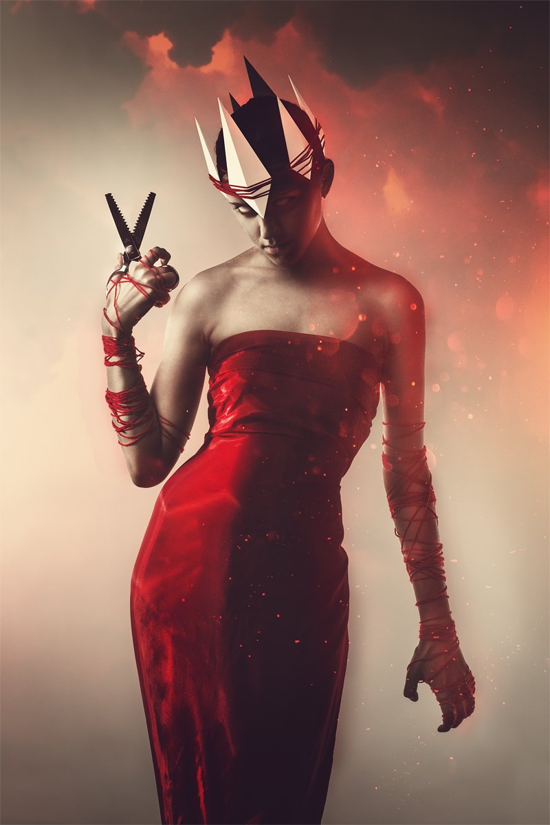 #art #beauty #blood #color #cut #diamonds #dress #edit #horror #inspiration #nightmare #photo #photoshop #photoweekend #portrait #queen #red #thread #visual #workspace #noonoo, Черкасский Вячеслав