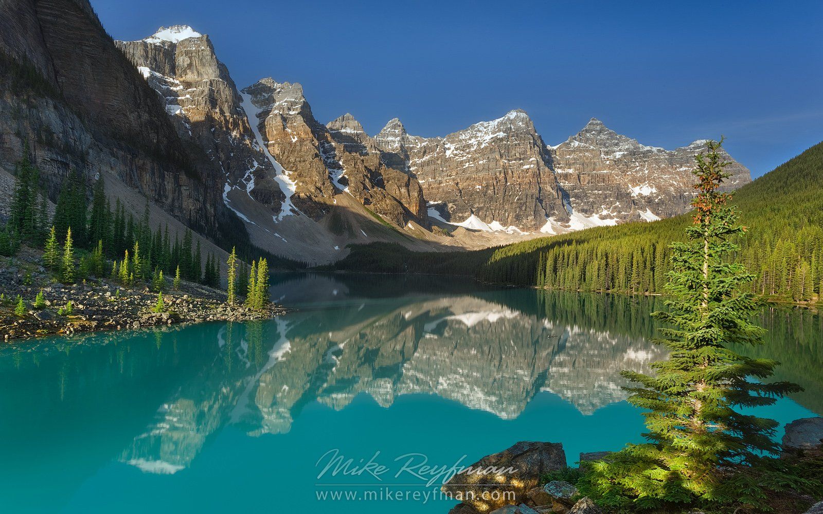 Alberta, Banff, Canada, Moraine Lake, Майк Рейфман
