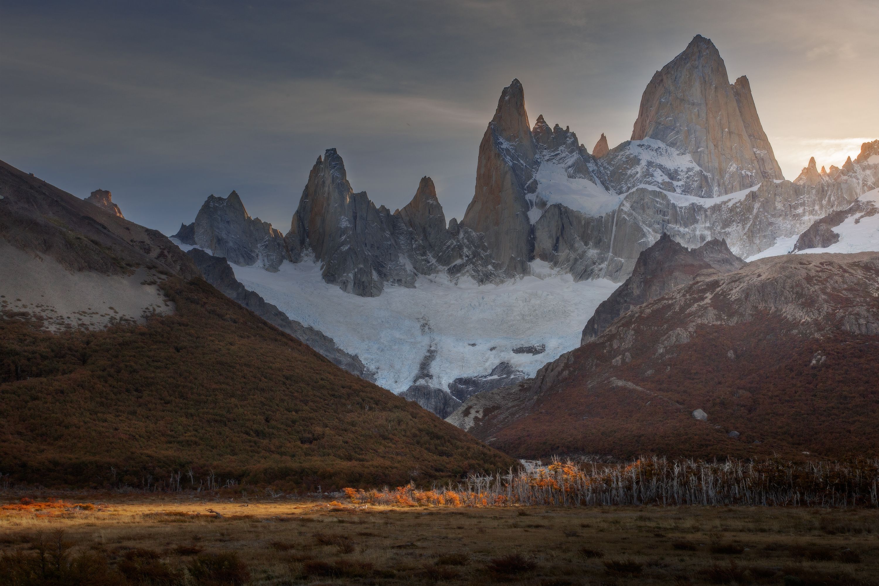 patagonia, fitzroy, sunset, Evgeny Chertov