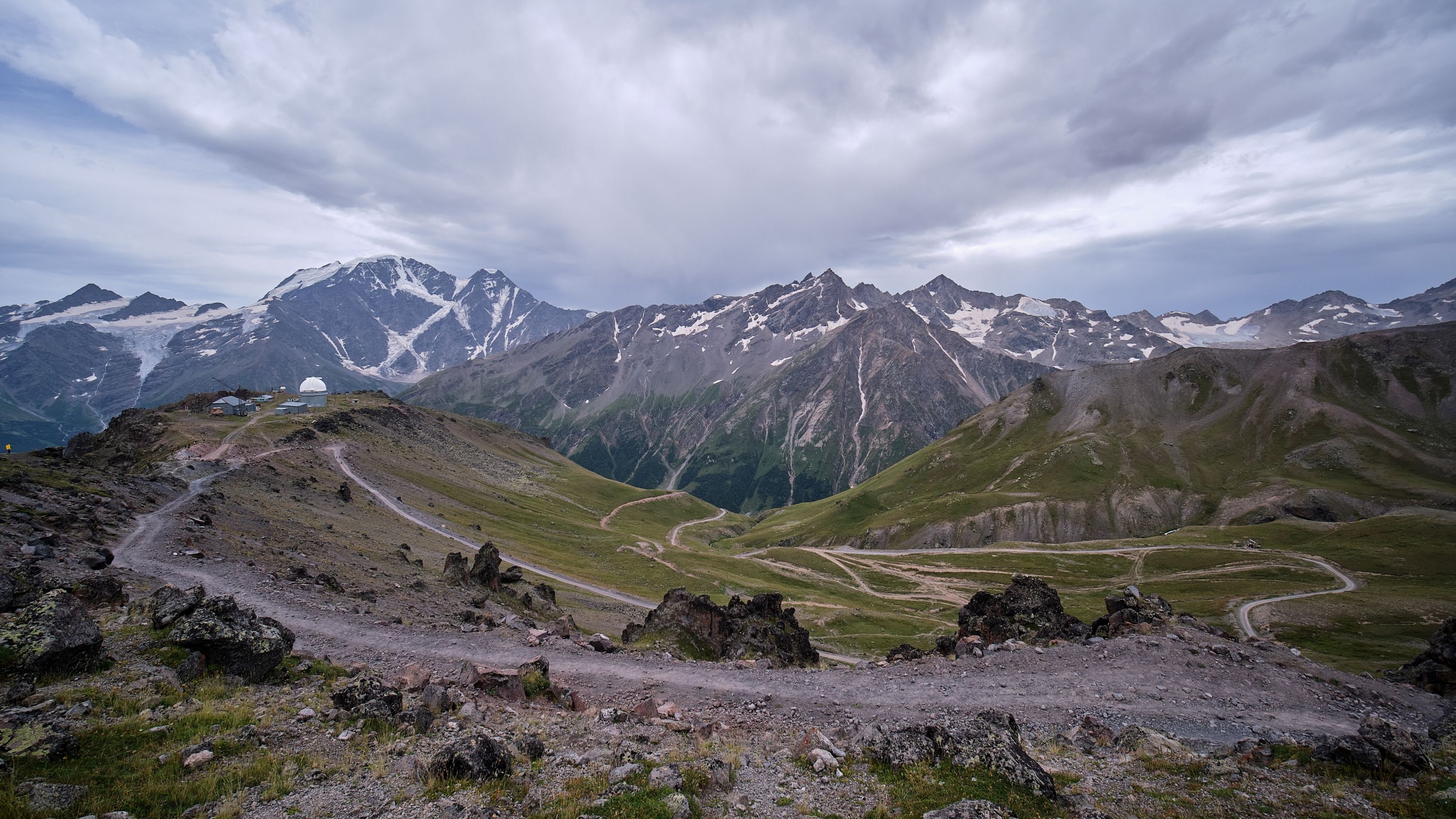 Ледник семерка Эльбрус