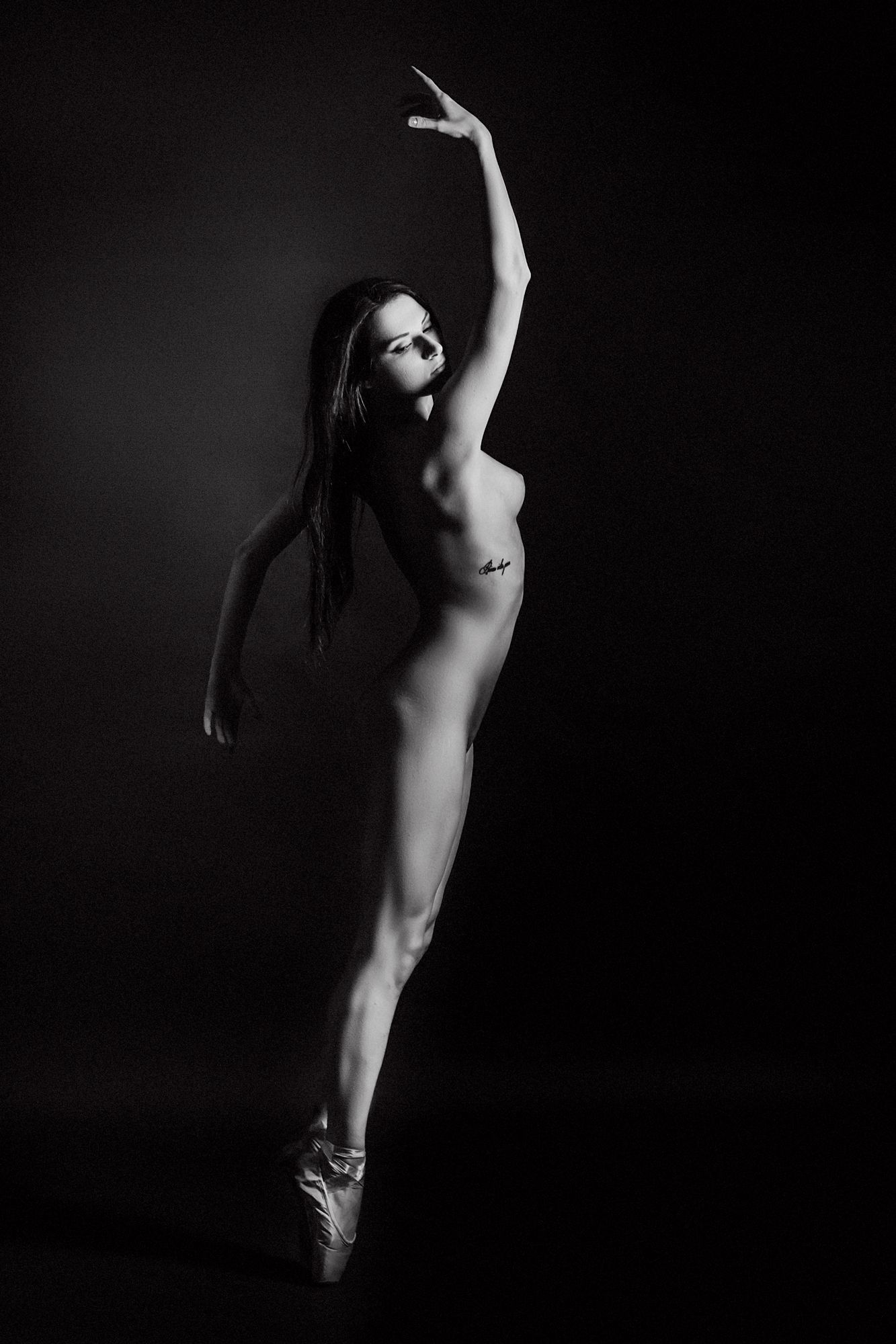 woman, portrait, nude, studio, beauty, blackandwhite, ballerina, Руслан Болгов (Axe)