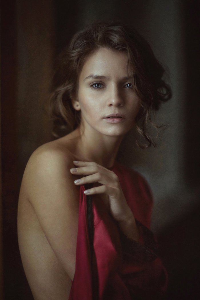 девушка, портрет, Дмитрий
