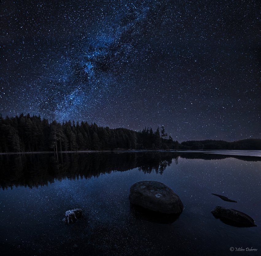 Landscape, Milky way, Night, Милен Добрев