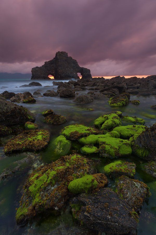 bay of biscay, landscape, spain, sunset, Alex Darkside