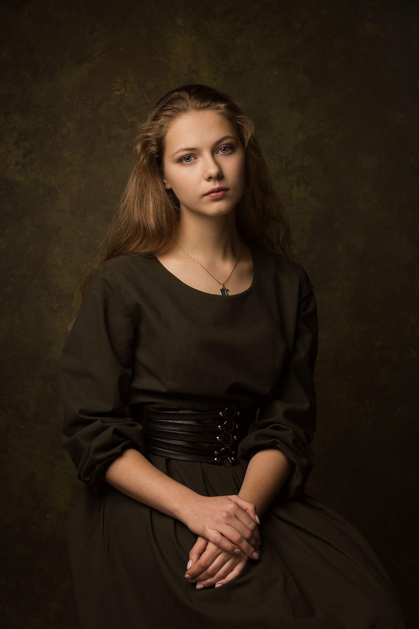 портрет, девушка, Алексей Назаров